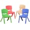 Flash Furniture Plastic School Chair-10.5"H Seat, Assorted, PK4 4-YU-YCX4-003-MULTI-GG - alternate 8
